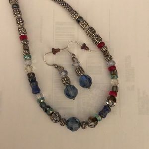 Brighton Necklace and earrings.